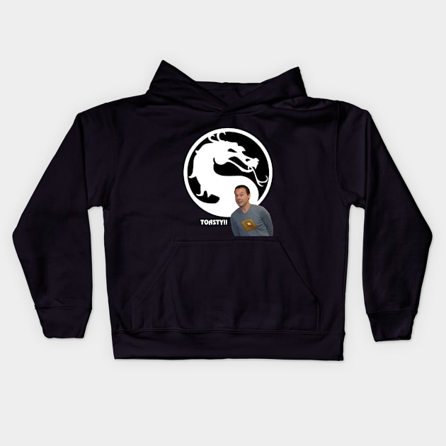 Toasty!! Kids Hoodie by Dallenad